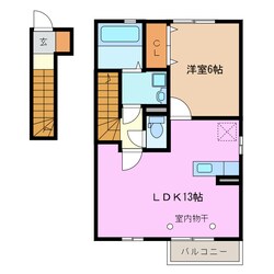 ｅ－ｒｏｏｍの物件間取画像